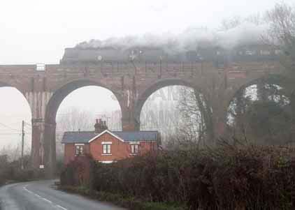 Purchase photo of 34067 TANGMERE at Hurstbourne Viaduct